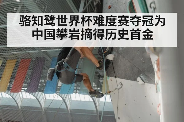 骆知鹭世界杯难度赛夺冠为中国攀岩摘得历史首金